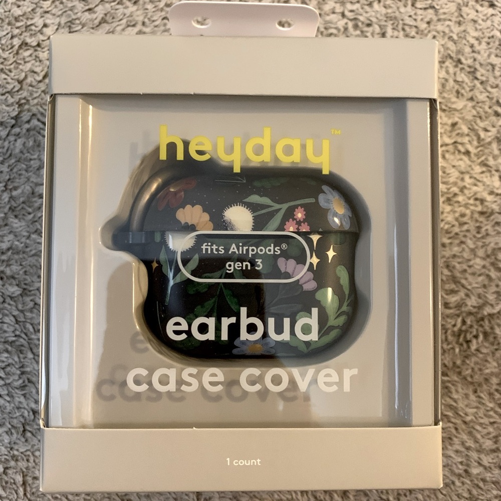 Heyday blue floral AirPod case cover